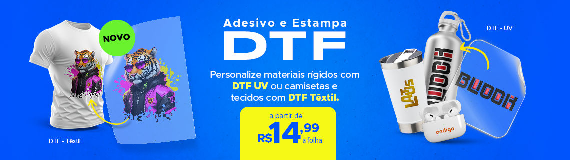 Adesivo e Estampa DTF