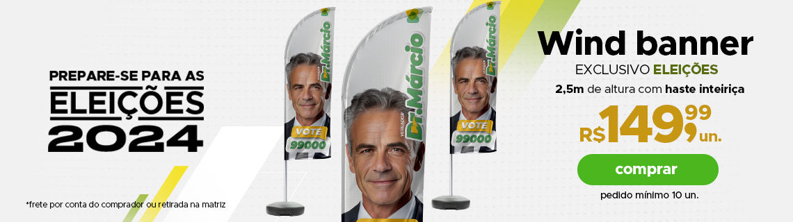 Wind Banner para Eleições