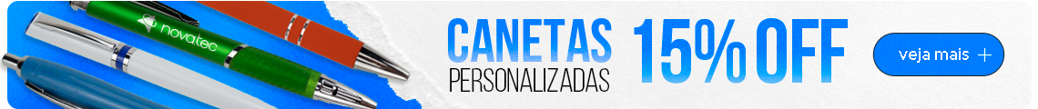 Canetas personalizadas