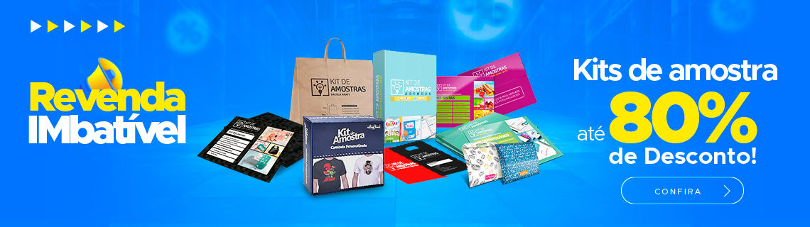 Kits de amostra para Revendedores! 