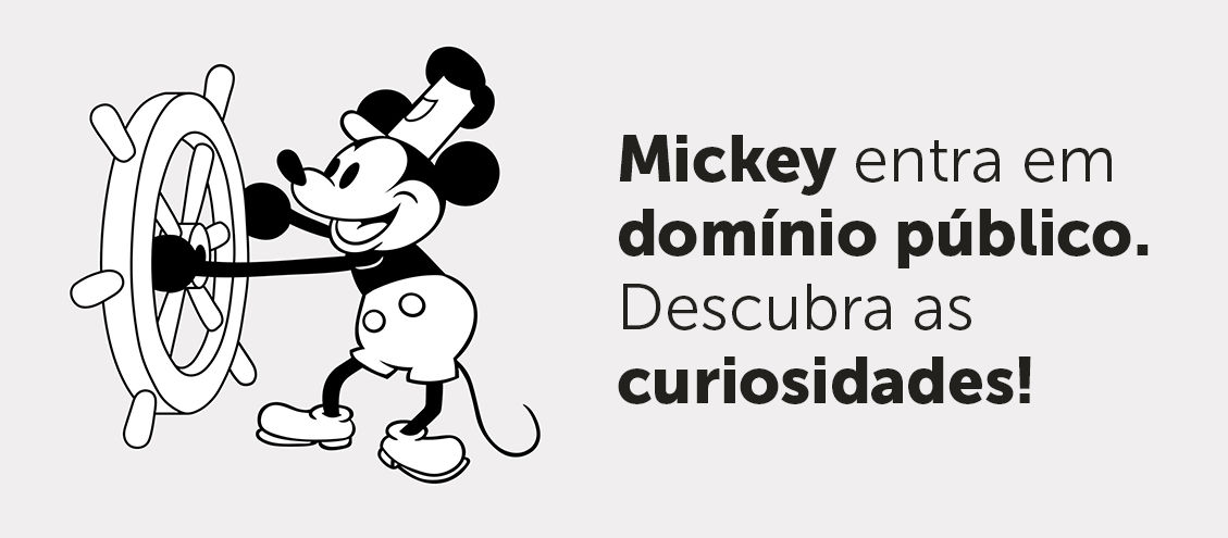 Disney: Com Mickey em domínio público, pode tudo?