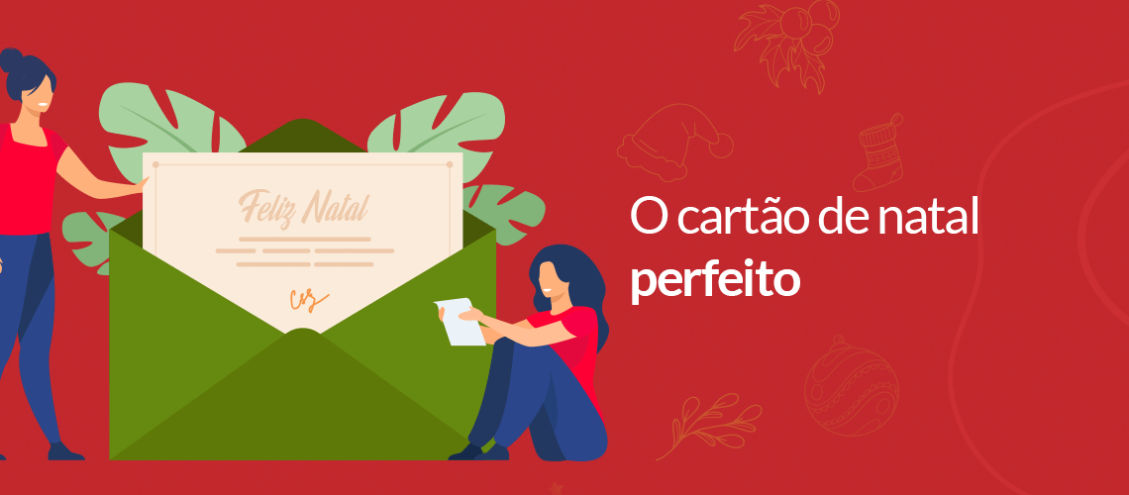 Já escolheu o cartão de natal?