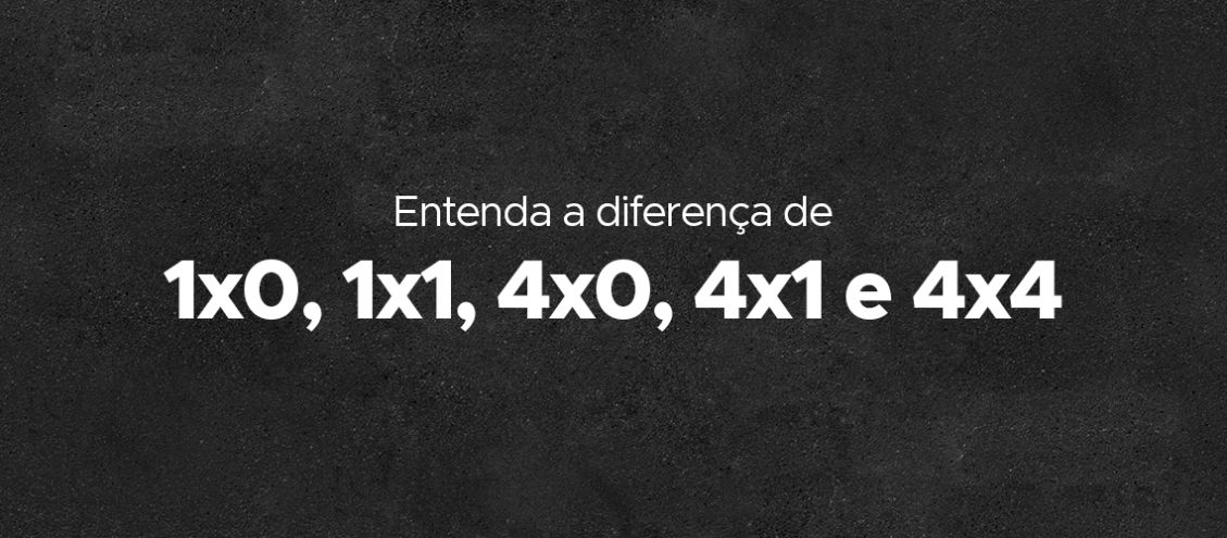 FuturaIM Explica: Quais os significados dos termos gráficos 1x0, 1x1, 4x0, 4x1 e 4x4 cores?