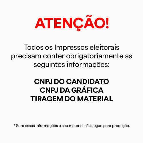 Placa de Residência para Eleição