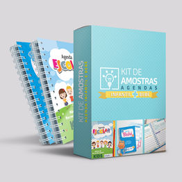 Kit de Amostra Agenda Escolar