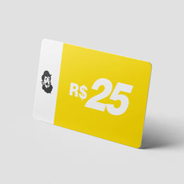 Crédito Pré-Pago de R$ 25,00