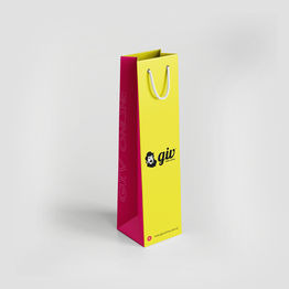 Sacola para Garrafa em Papel