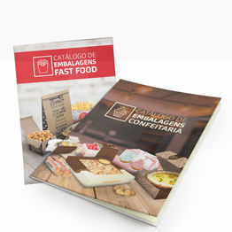 Kit Catálogo de Embalagens Alimentícias