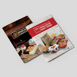 Kit Catálogo de Embalagens Alimentícias
