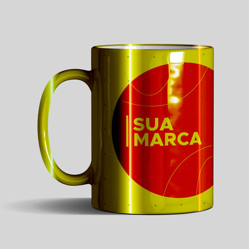 Caneca Personalizada Cromada