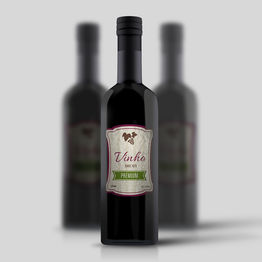 Rótulo para Garrafa de Vinho