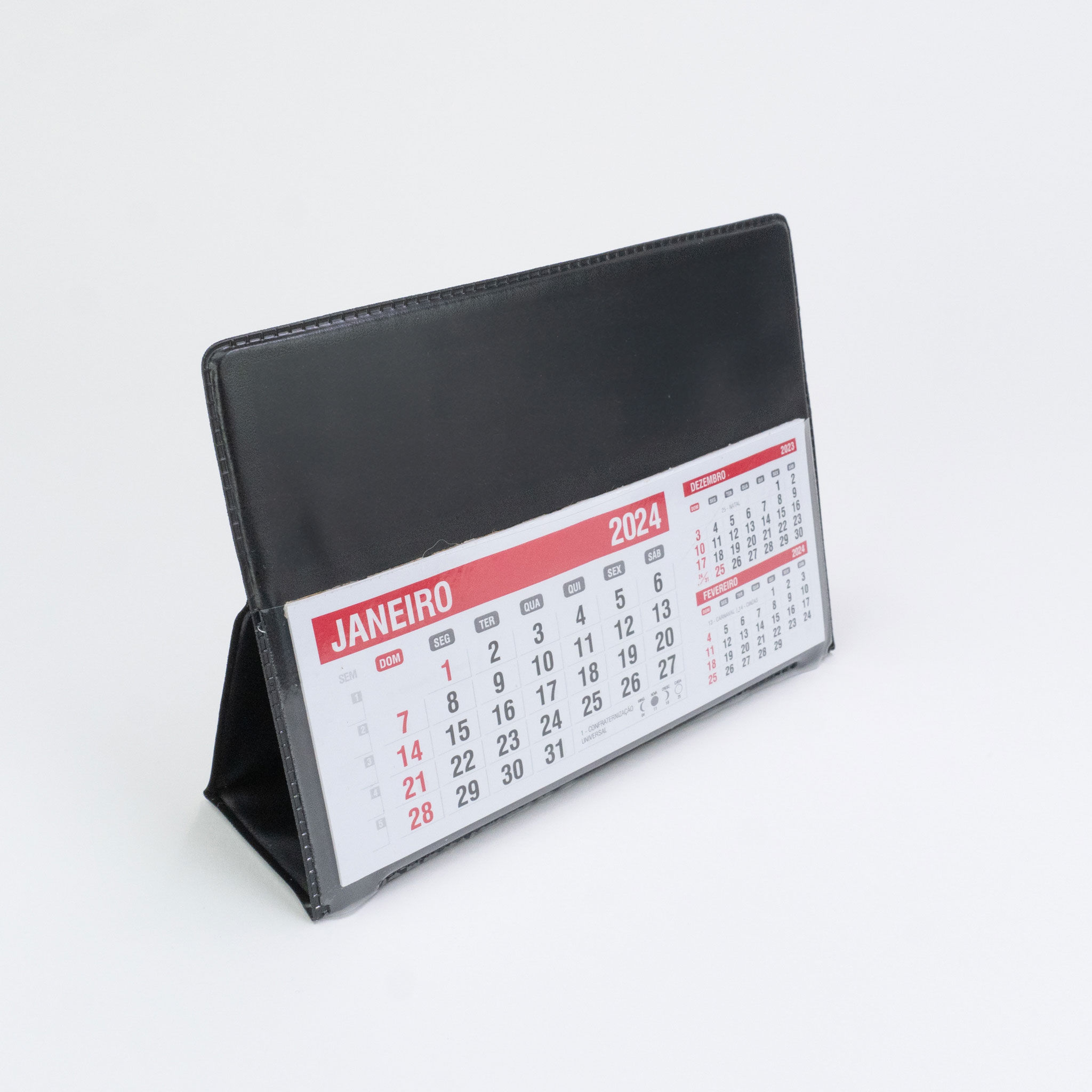 Calendário de Mesa com Base PVC