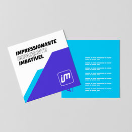 Encarte para CD Simples