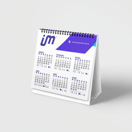 Calendário de Mesa Personalizado