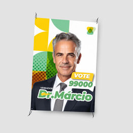 Placa de Residência para Eleição