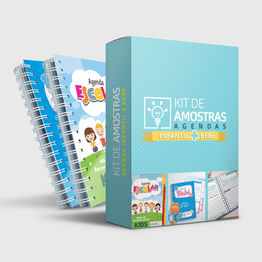 Kit de Amostra Agenda Escolar