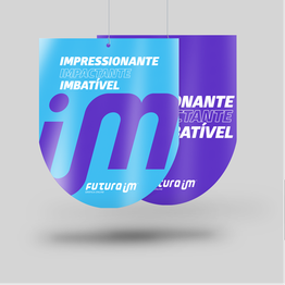 Móbile em PVC Branco