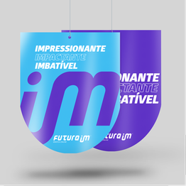 Móbile em PVC Branco