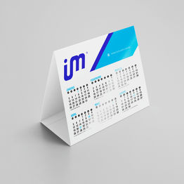 Calendário de Mesa Simples