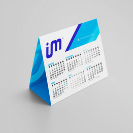 Calendário de Mesa Simples