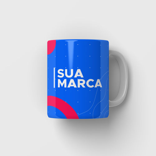 Caneca em Porcelana Branca