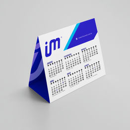 Calendário de Mesa Simples