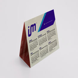 Calendário de Mesa Simples