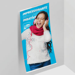 Banner em Lona Fosca Frontlight