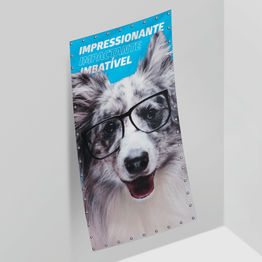 Banner em Lona Fosca Frontlight