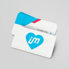 Cartão de Visita em Papel Premium