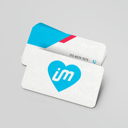 Cartão de Visita em Papel Premium