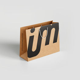 Sacola Horizontal em Papel Kraft