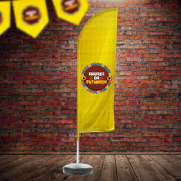 Wind Banner Completo para Piso