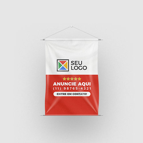 banner de Tecido Fibra Sintética 200g