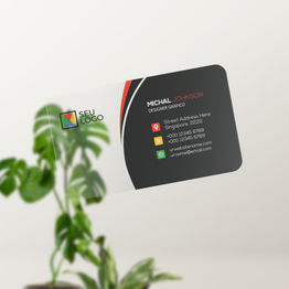 Cartão de Visita em PVC/PS/PET
