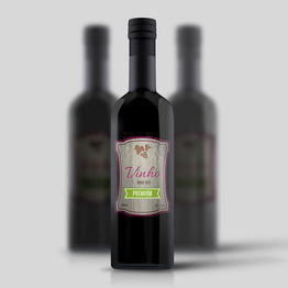 Rótulo para Garrafa de Vinho