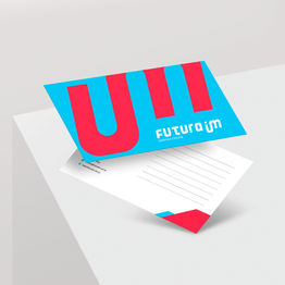 Postal com Acabamento Fosco