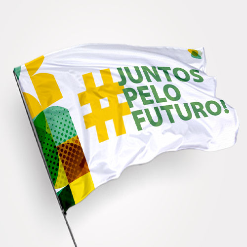 Bandeira em Tecido Política