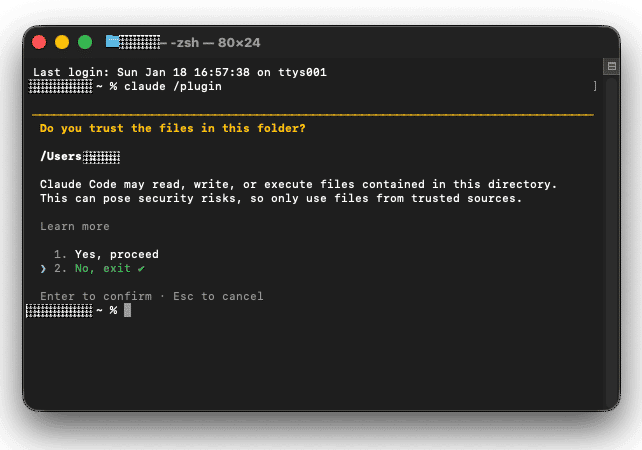 Exit Claude - Zero Trust
