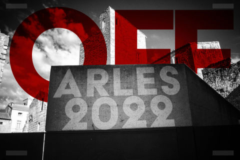 Die Plattform des Off-Festivals von Arles