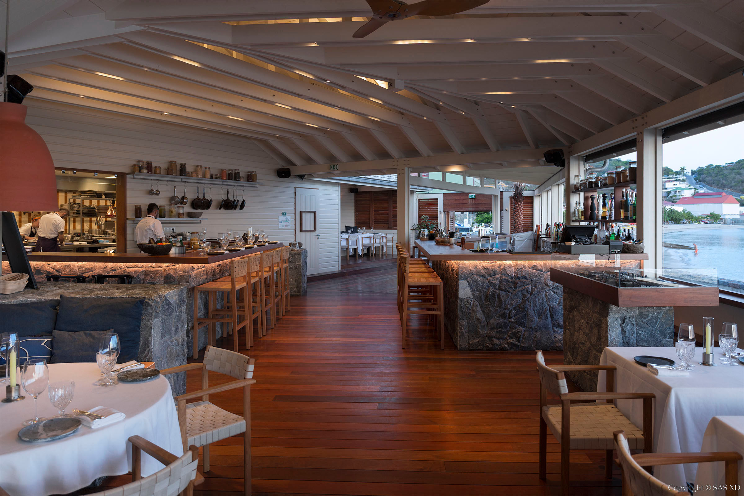 Bonito Saint Barth, Restaurant