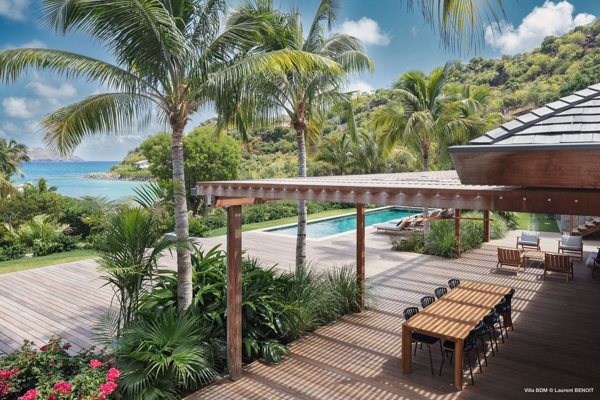 Even raising Bedroom Suite 2 only a half-story above the main level opens up a premium view.