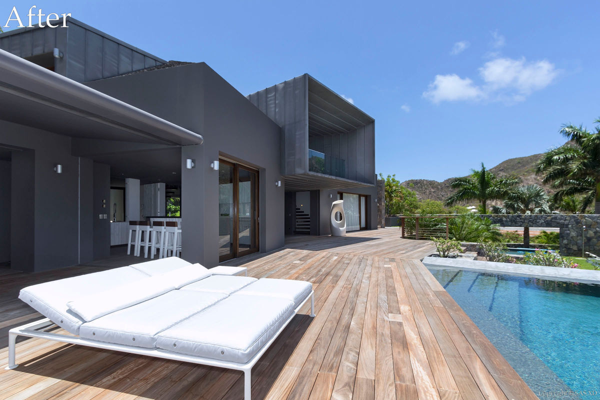 Villa Dunes after renovation by Bureau Xavier David.