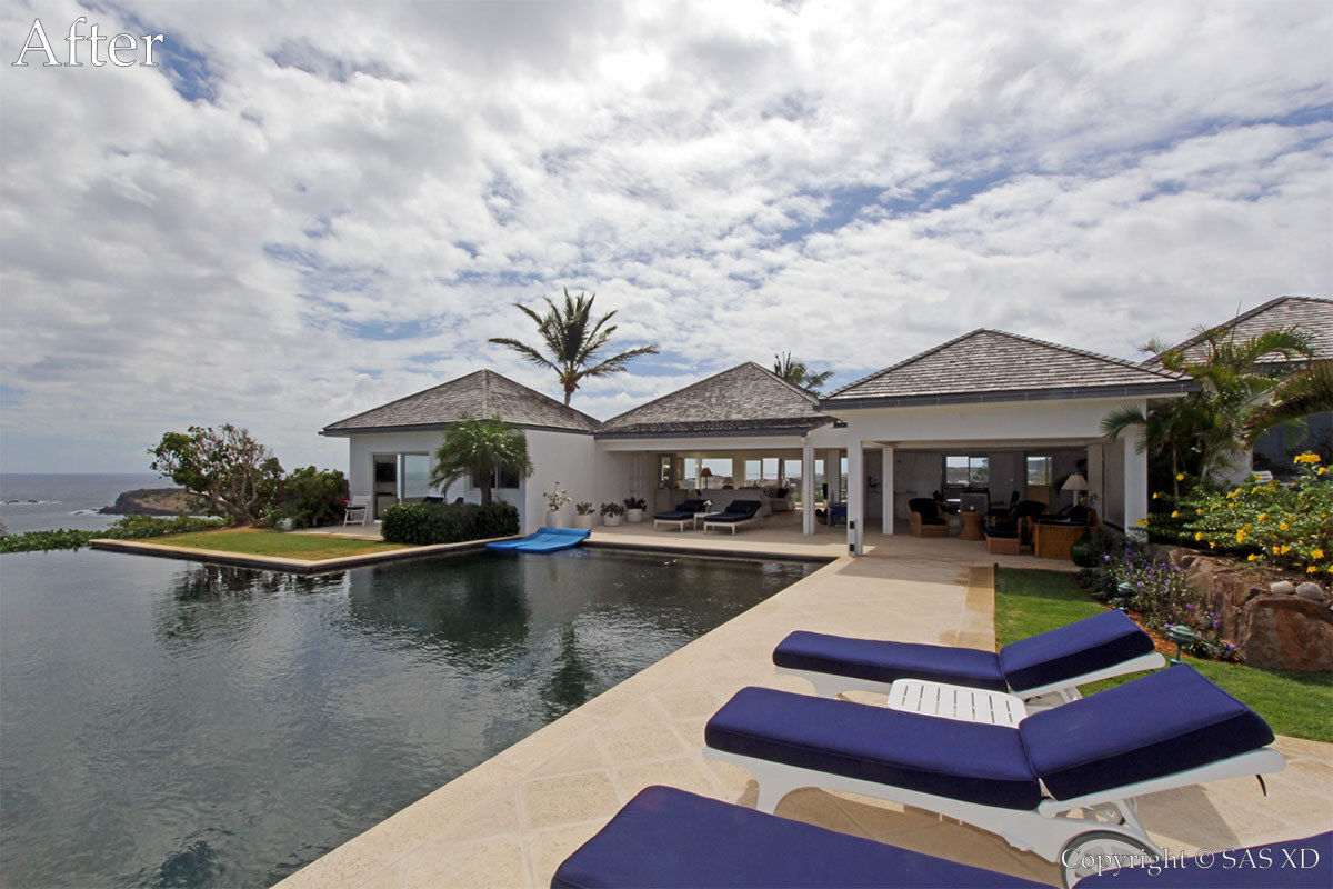 Villa La Vue Panoramique after renovation by Bureau Xavier David.