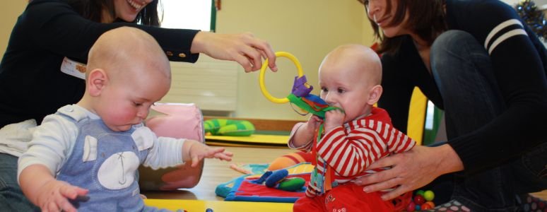 Springtots children playing 