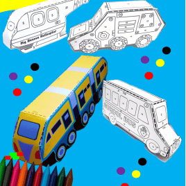 STEM Fun: Colour & Build Challenge