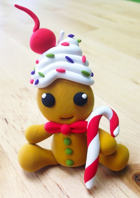 Christmas Crafts with Jumping Clay