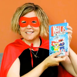 Koalas in Capes with Terrie Chilvers