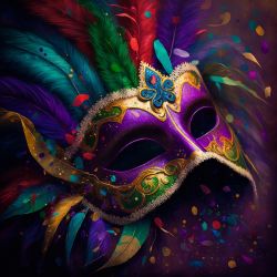 Decorate a Carnival Mask