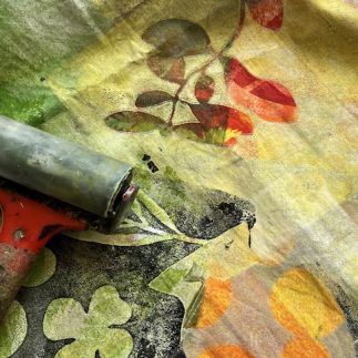 Colourful Summer Printed Fabric